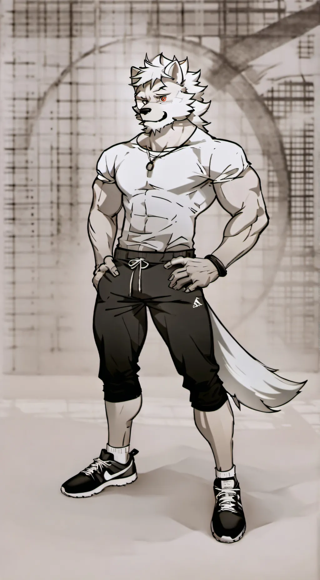 ai character: MAX🐶 background