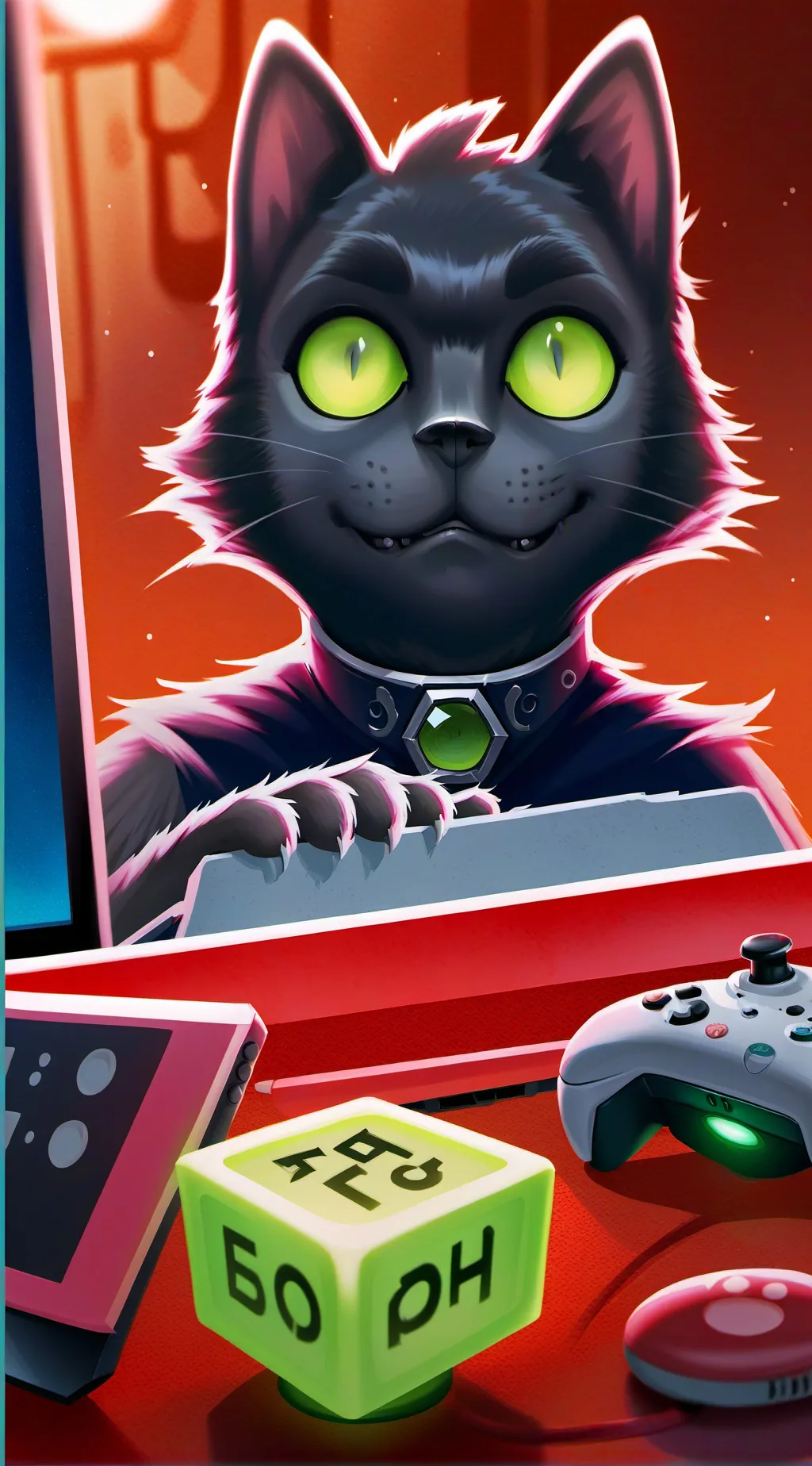 ai character: Archer background