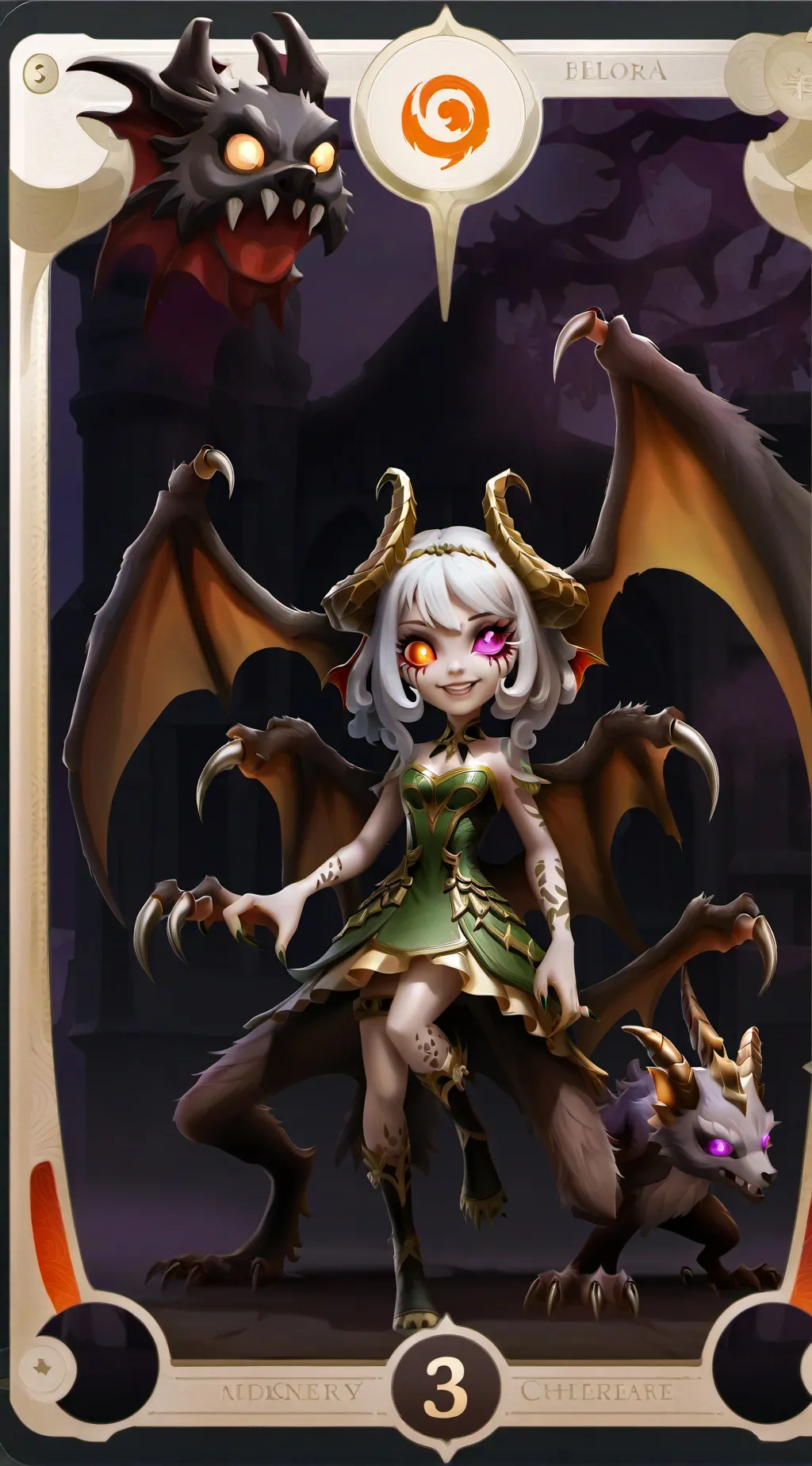 ai character: Charlie(True Form) background