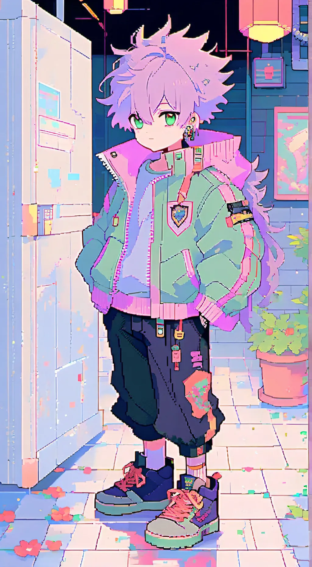 ai character: hidden emotions background