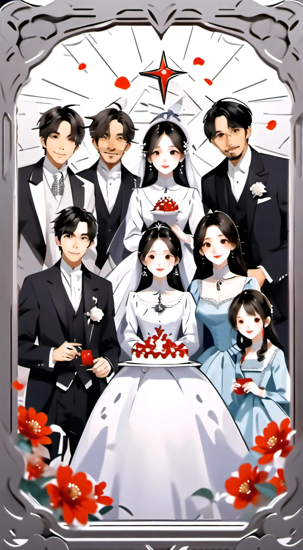 ai character: PERFECT FAMILY?! background