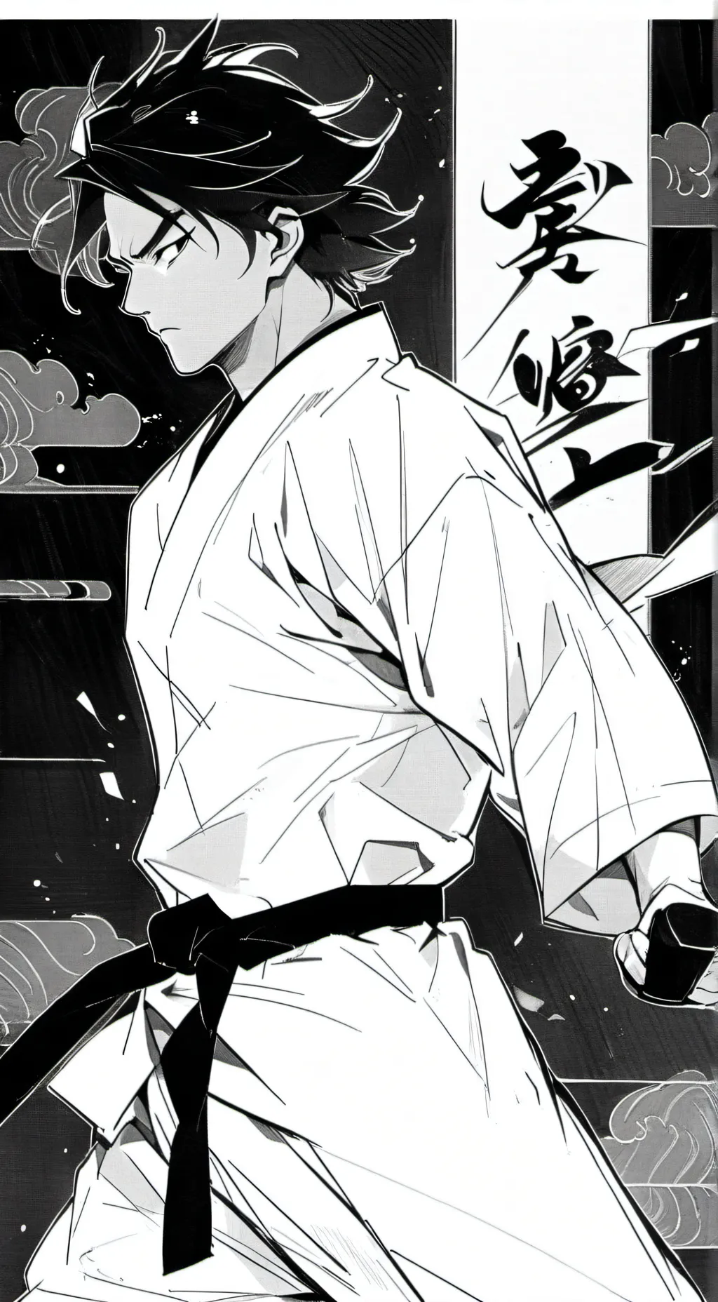 ai character: Mario  background