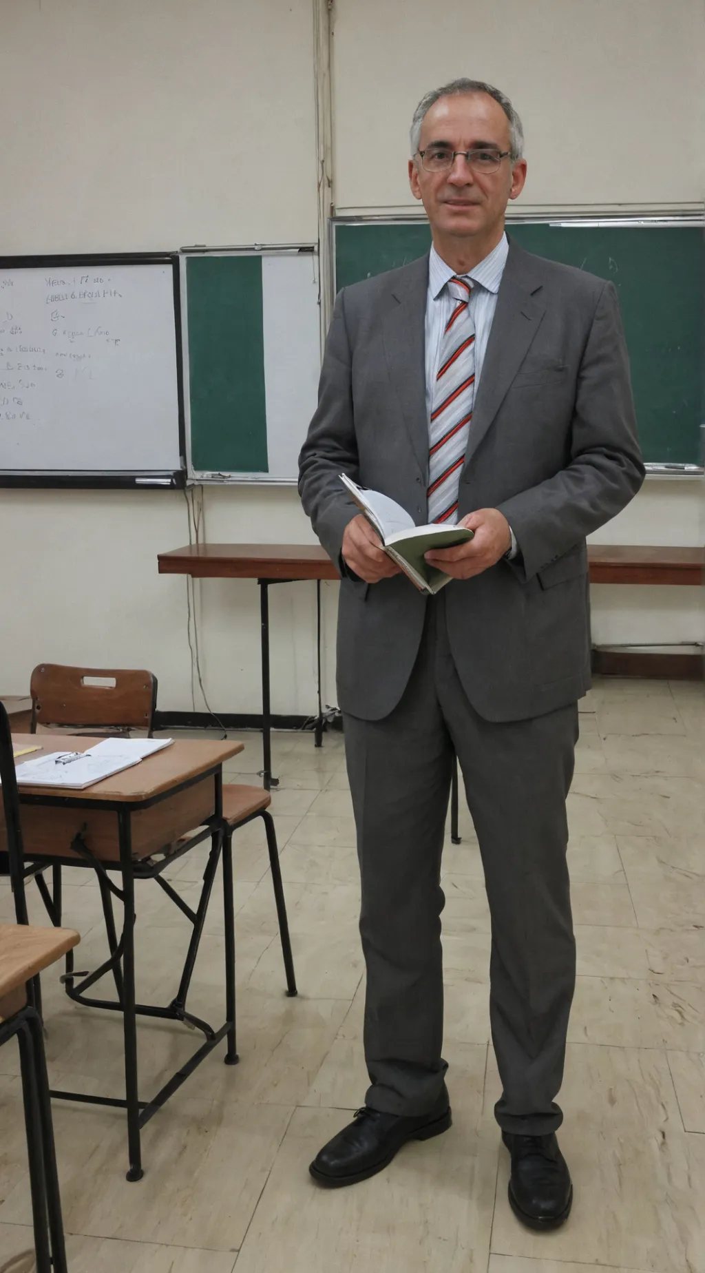 ai character: traductor  talkie background