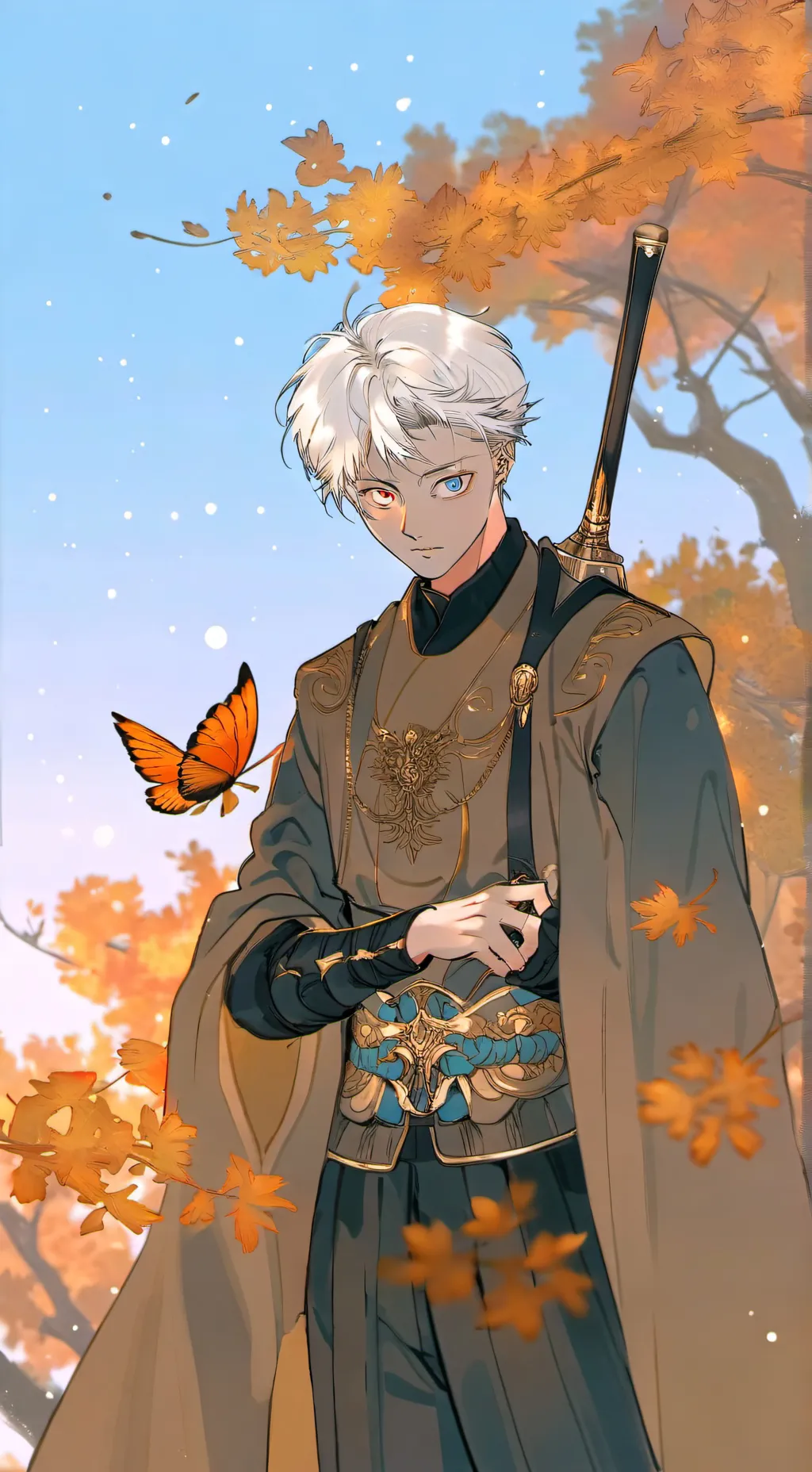 ai character: годжо background