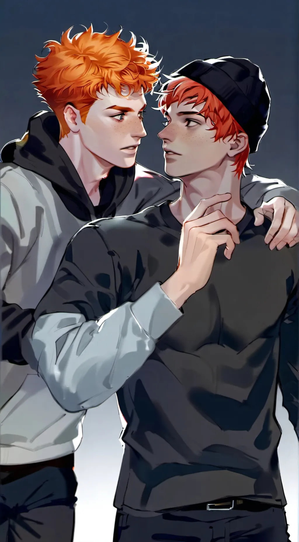 ai character: 🧡Kenji & Takeru♥️ background