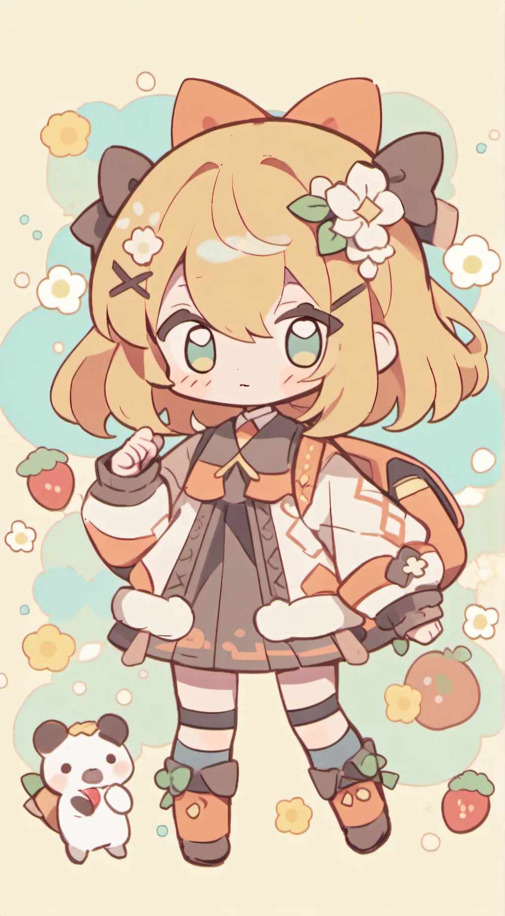 ai character: hasbiend hôtel  background