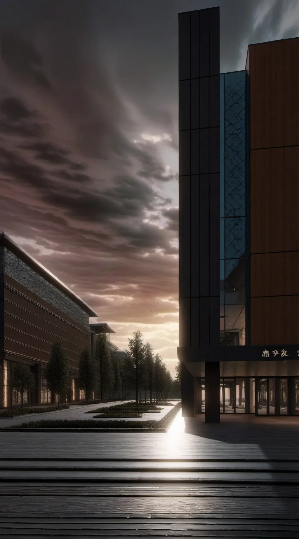 ai character: mha pro hero mall background