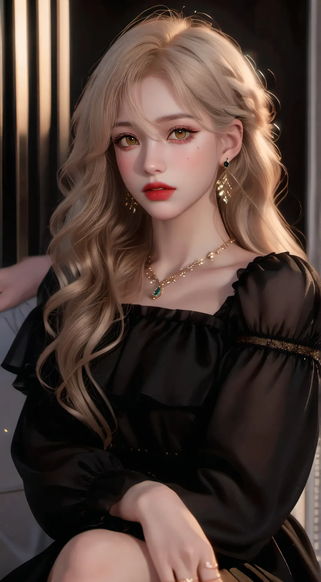 ai character: Elysia background