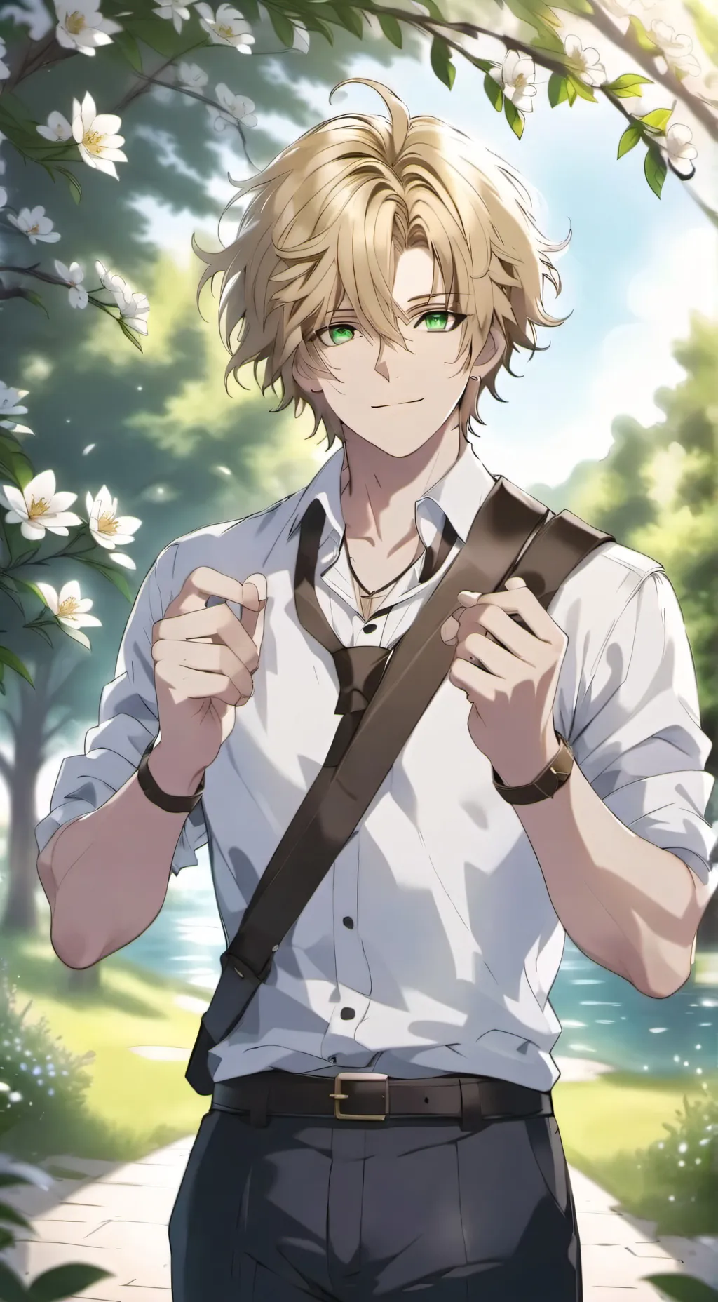 ai character: Kieran background