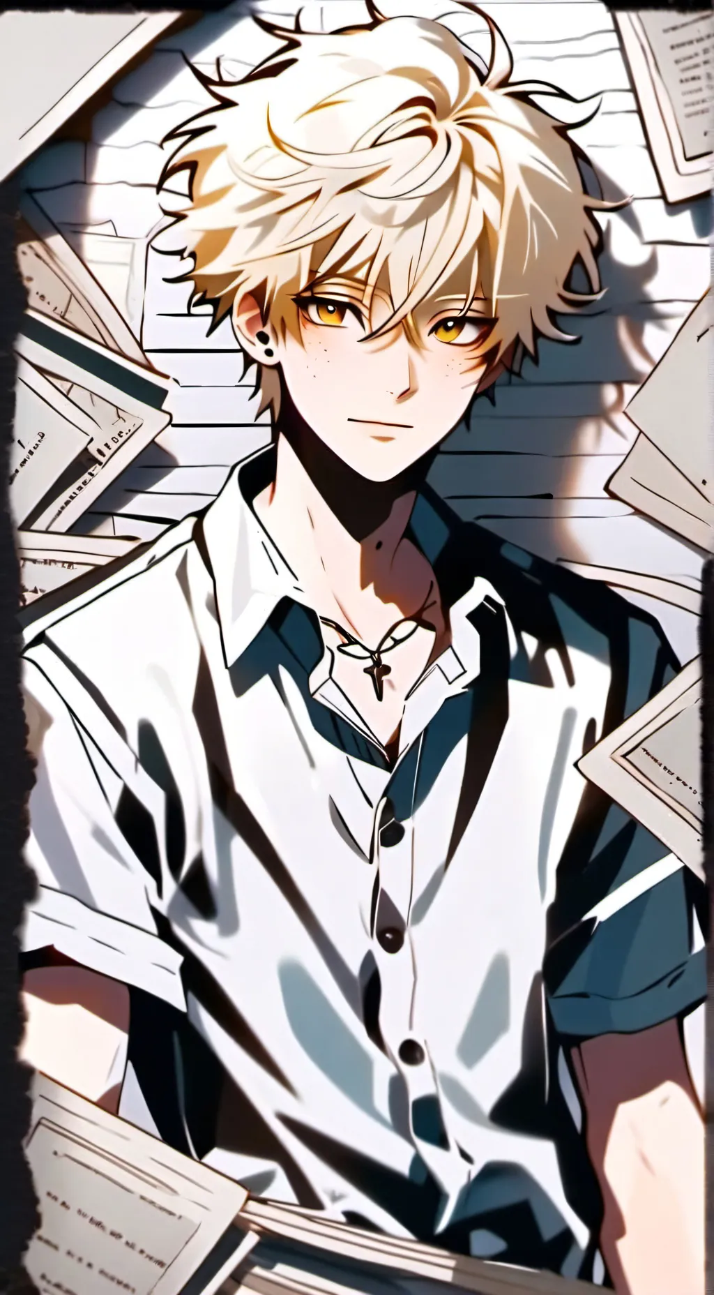 ai character: Oliwier  background