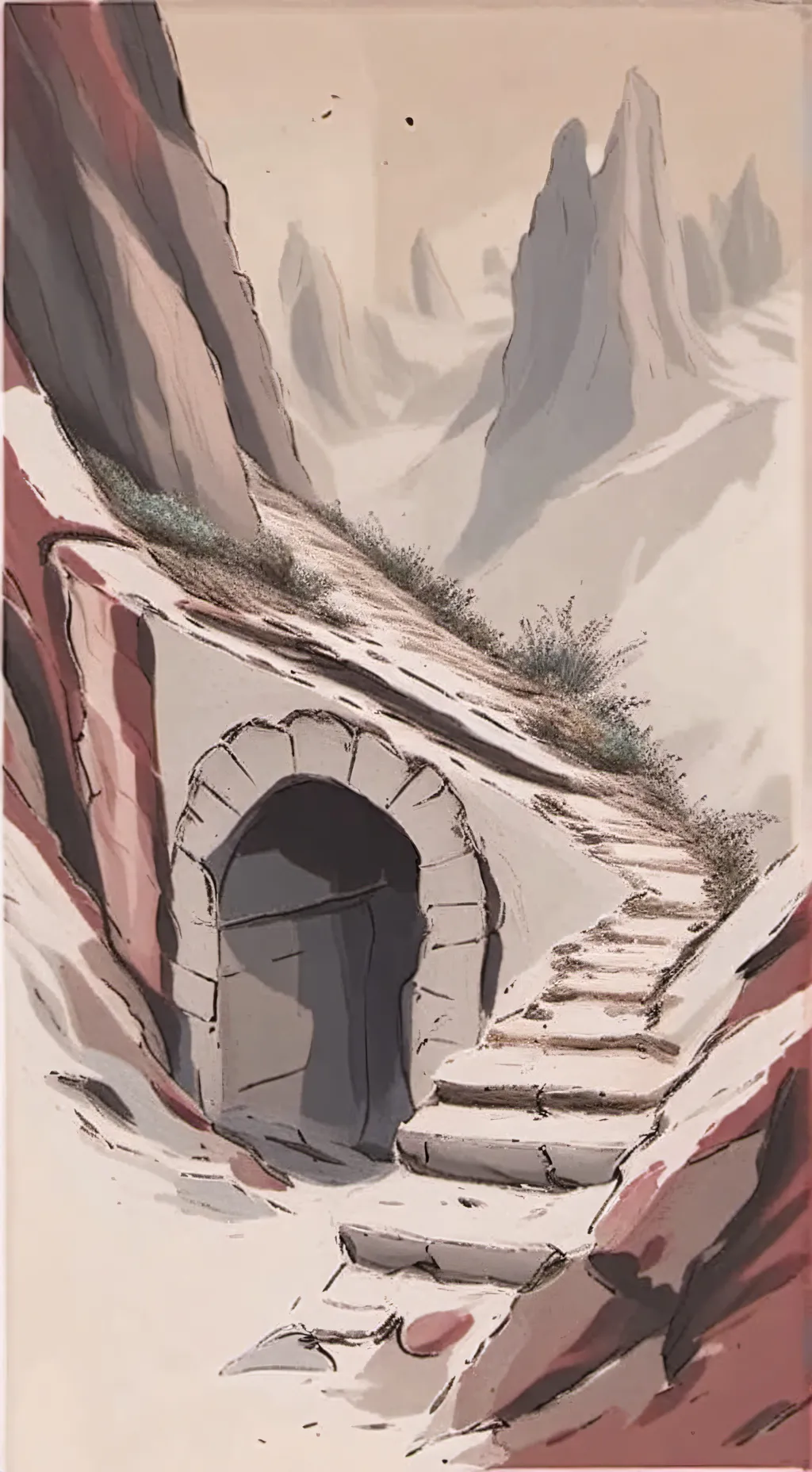 ai character: MD a strange hole background