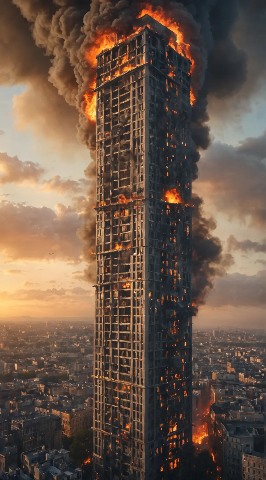 ai character: Tower Ignited  background