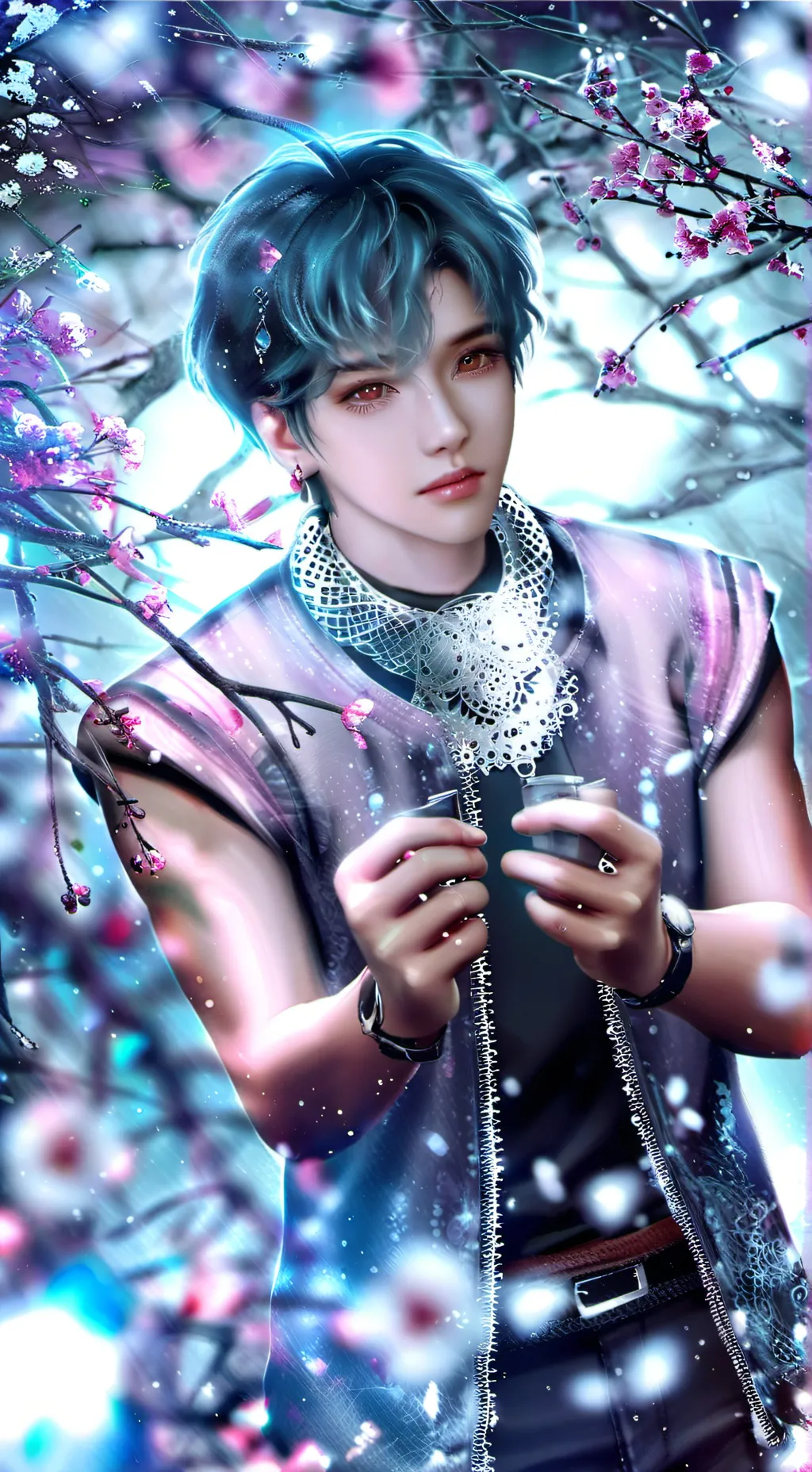 ai character: Mystery background