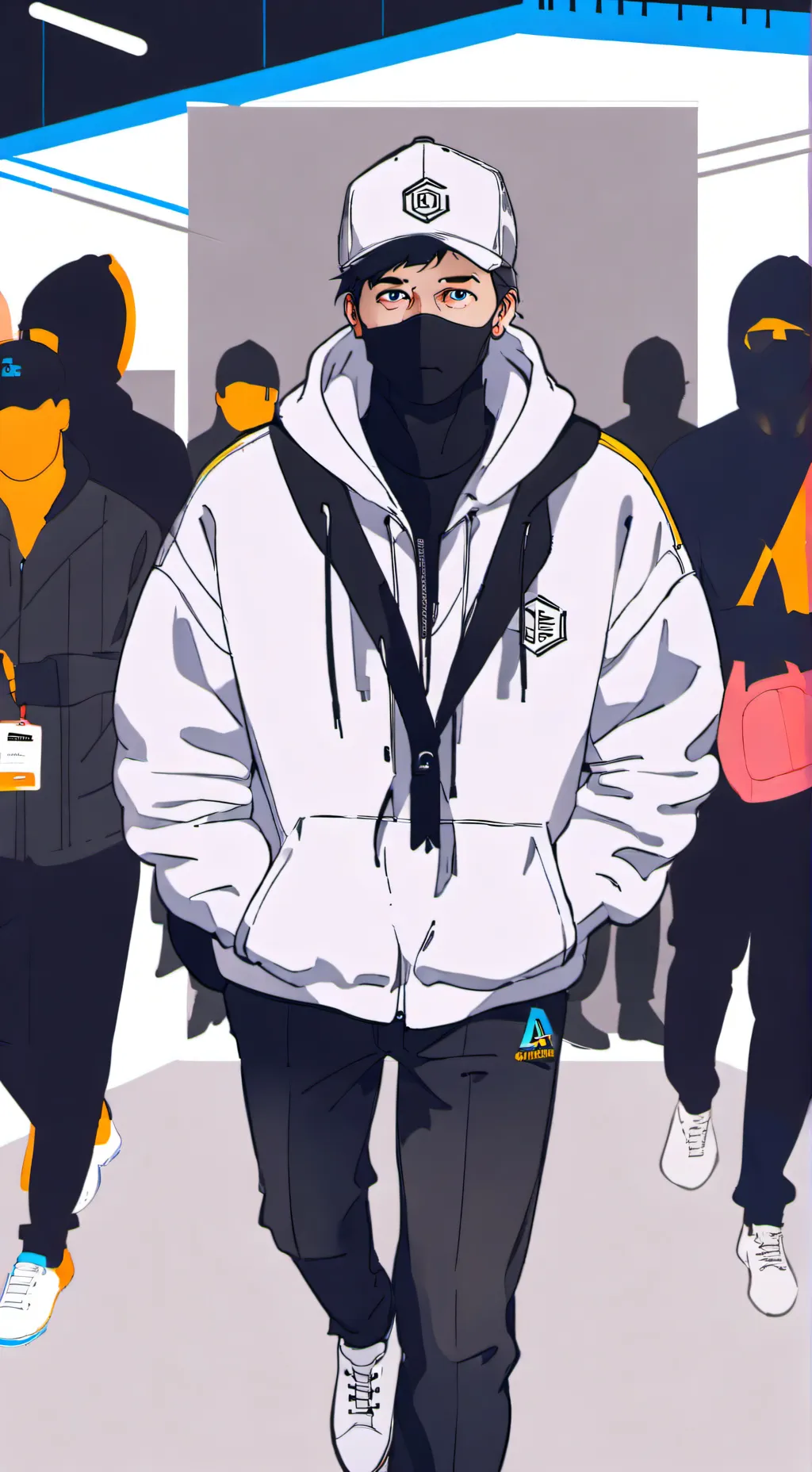 ai character: cool kids  background