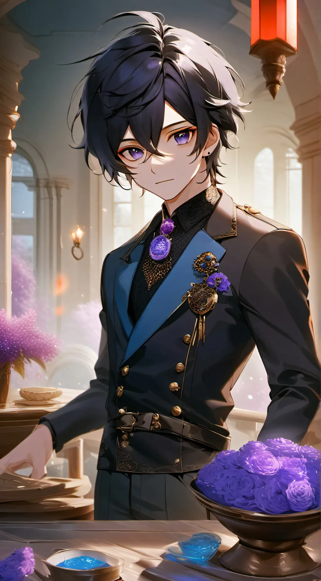 ai character: CJ  background