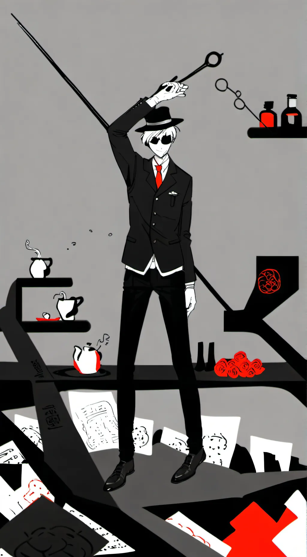 ai character: chance background