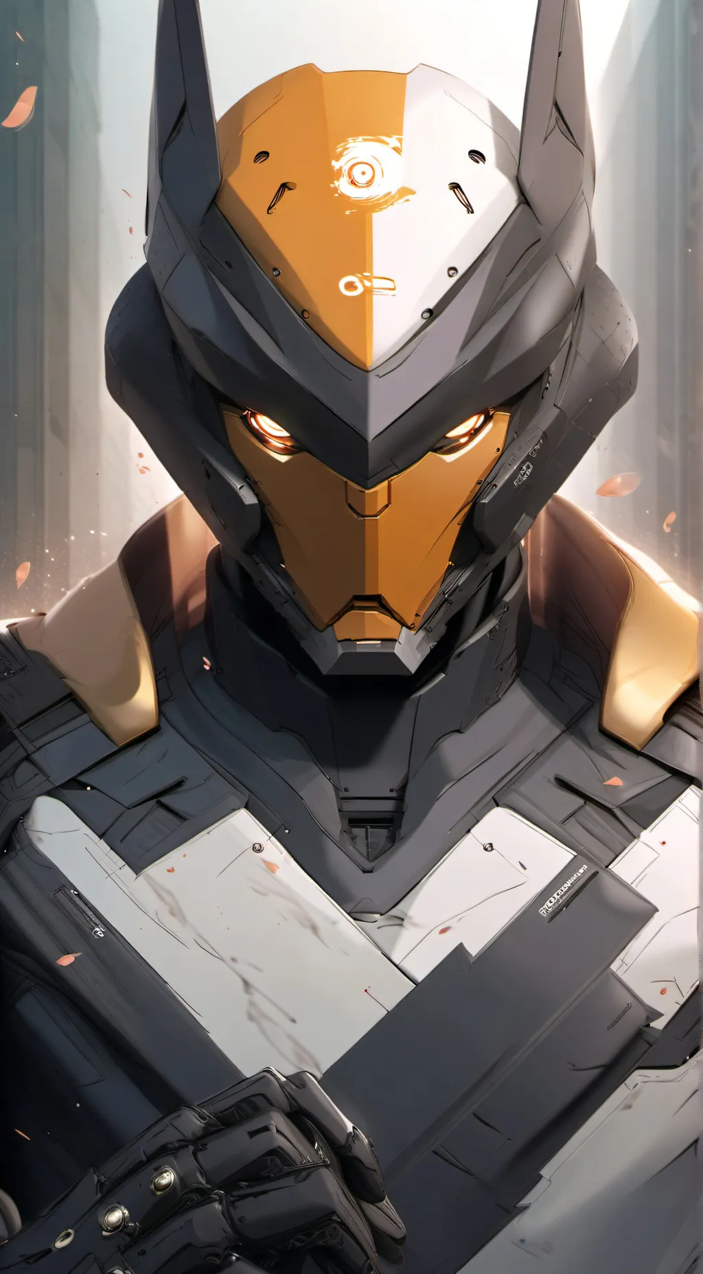 ai character: N murder drones background