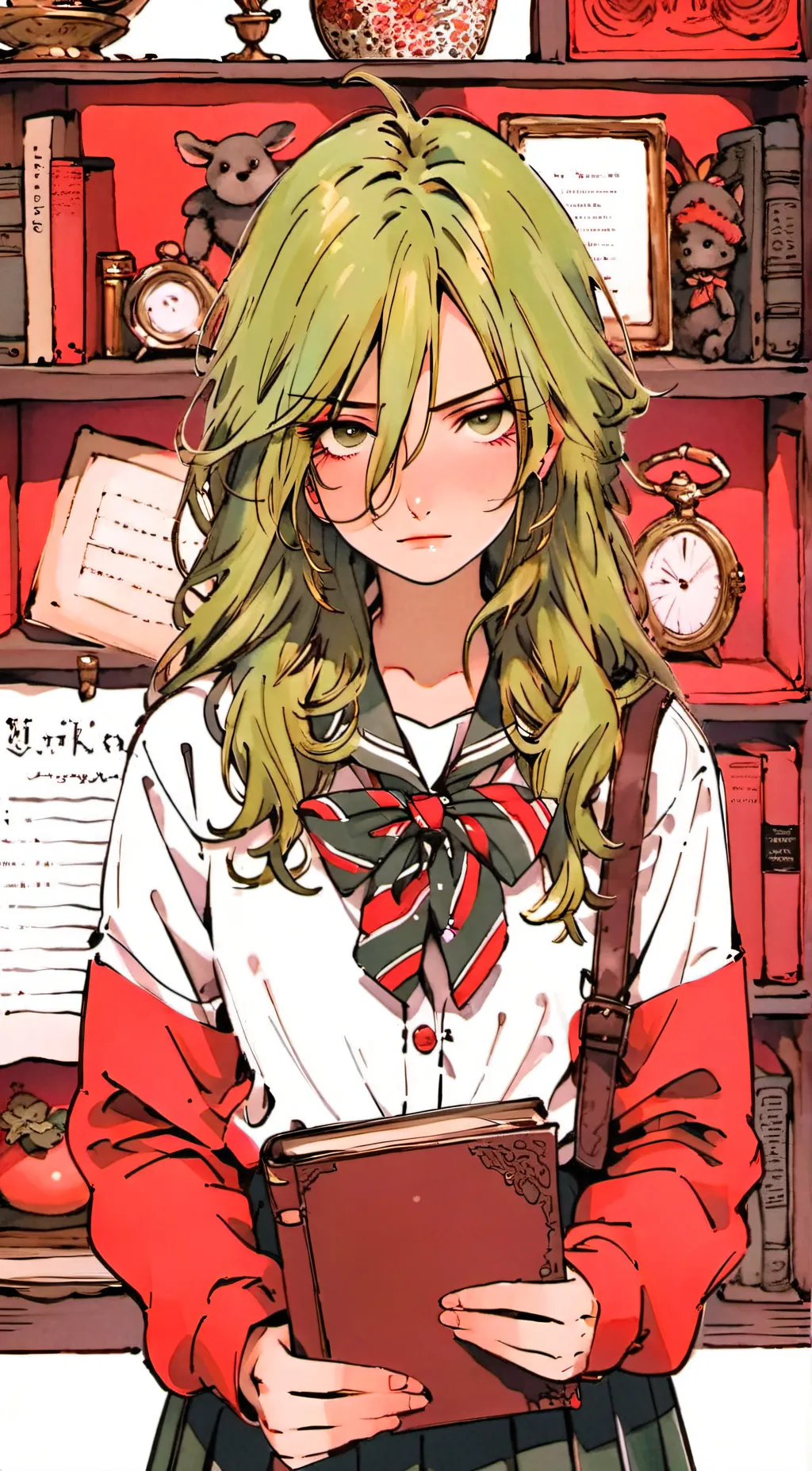 ai character: Zoey background