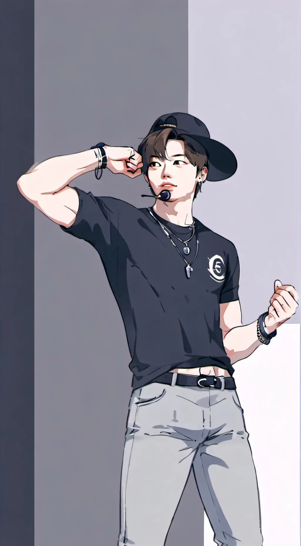 ai character: Agustín  background