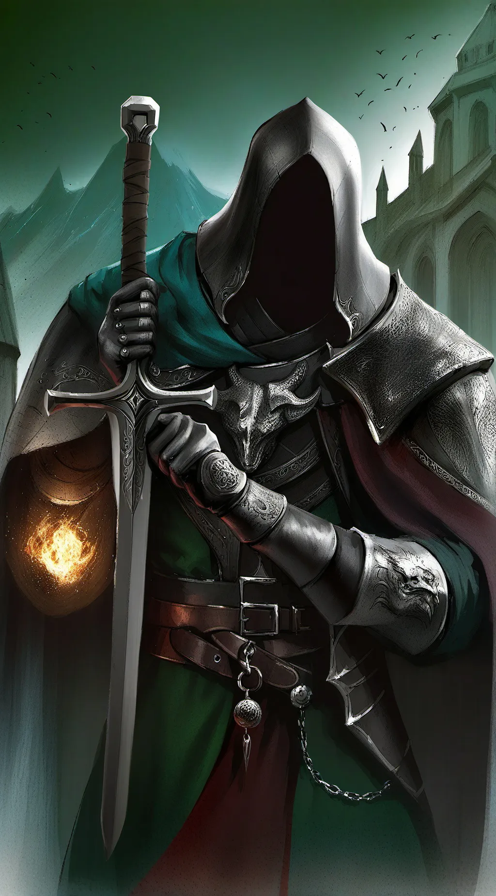 ai character: 718 background