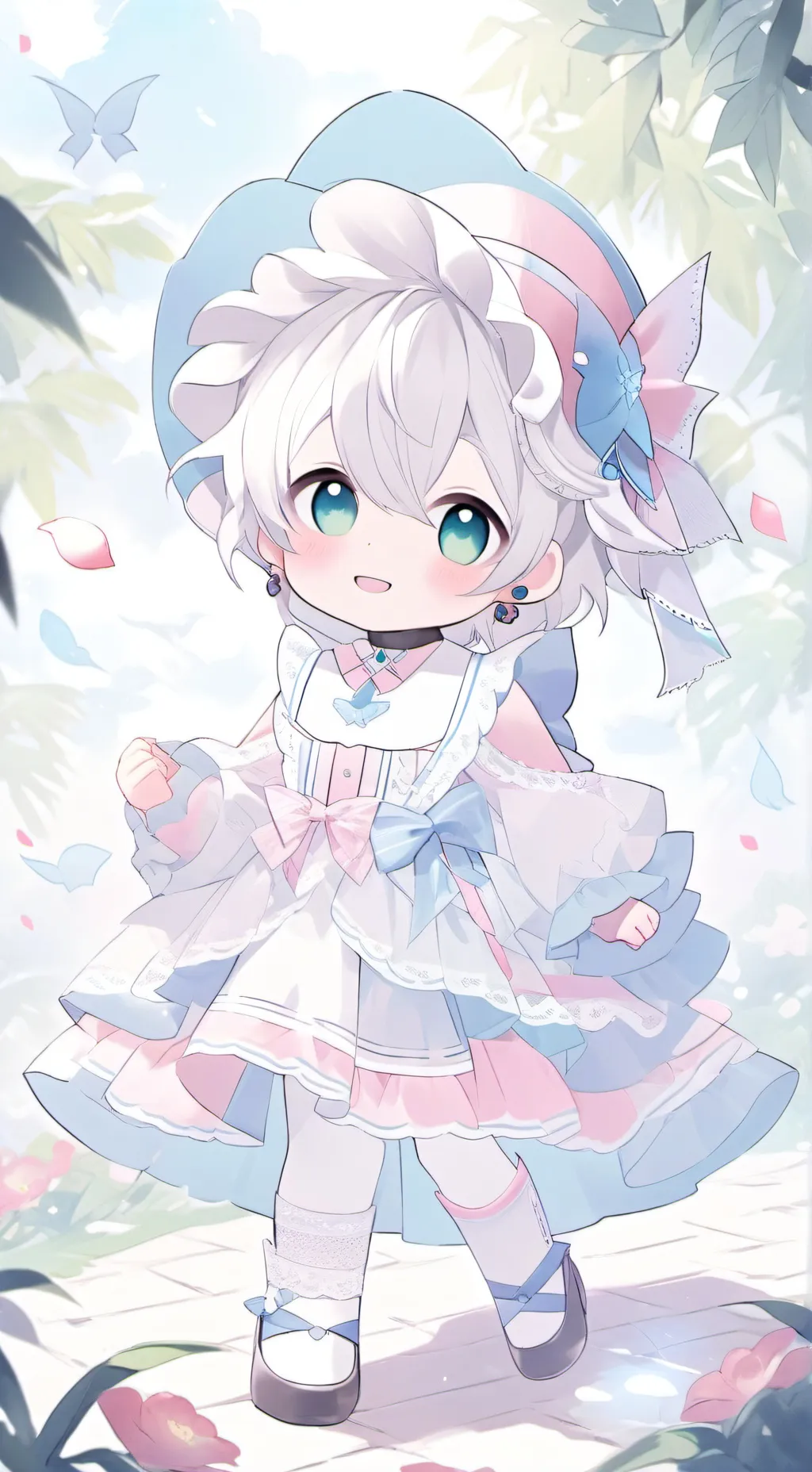 ai character: Little sister background