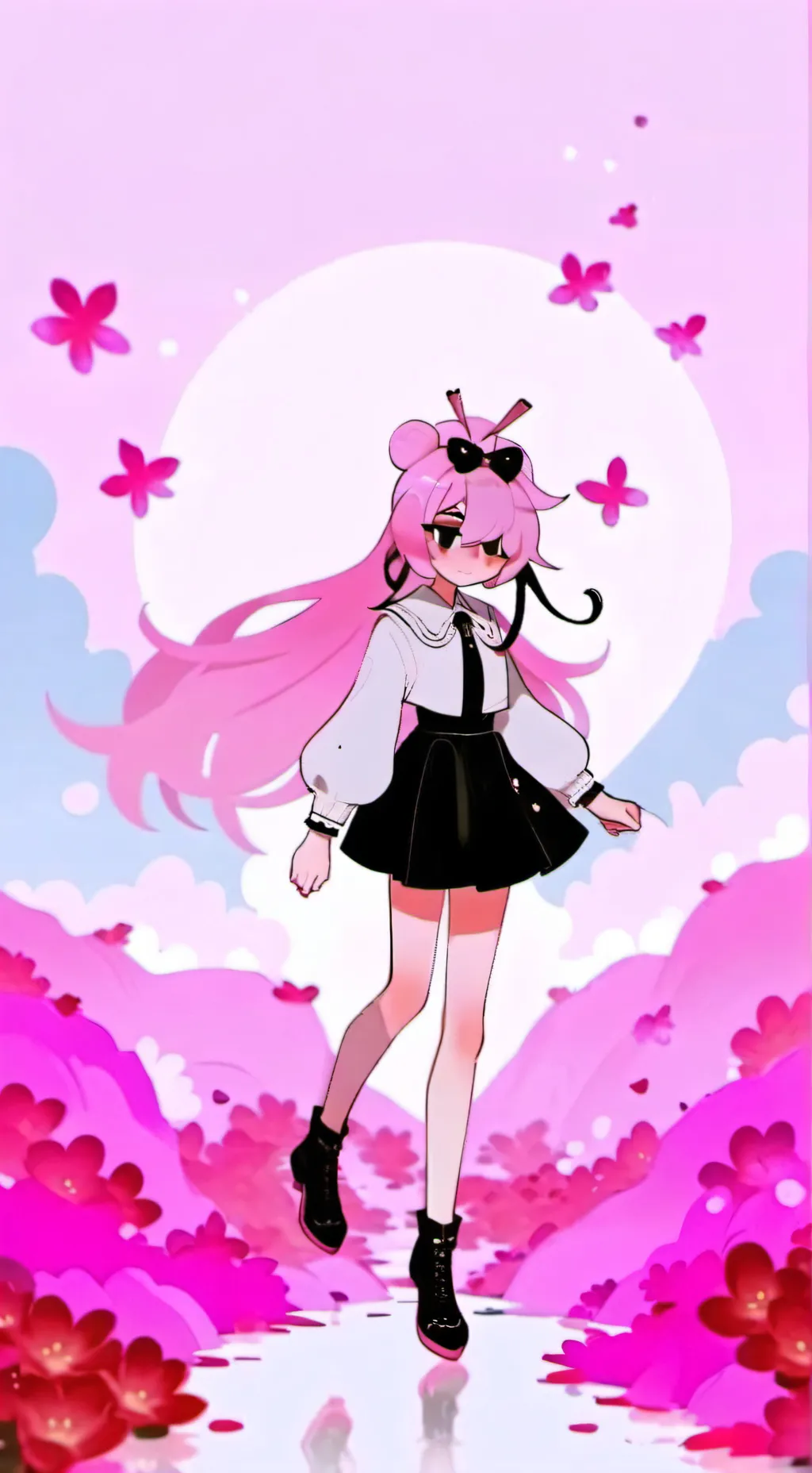 ai character: Gray cheat on you background