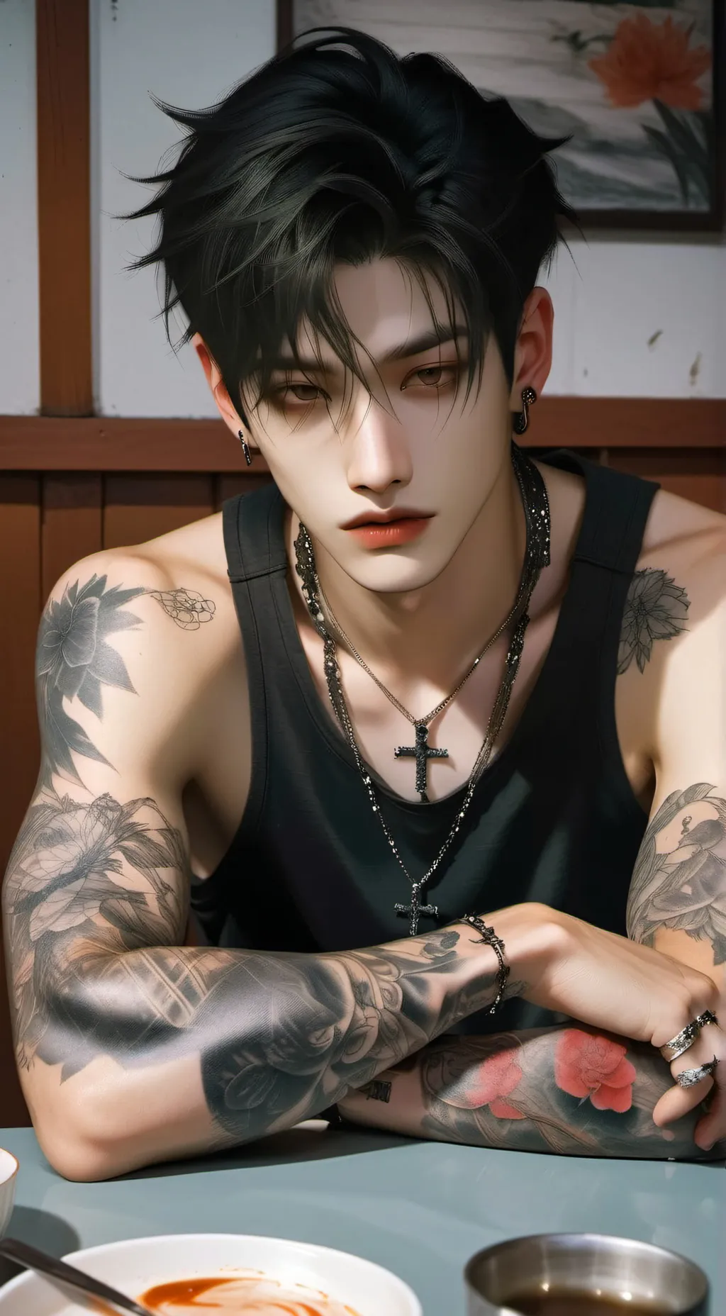 ai character: Halen background