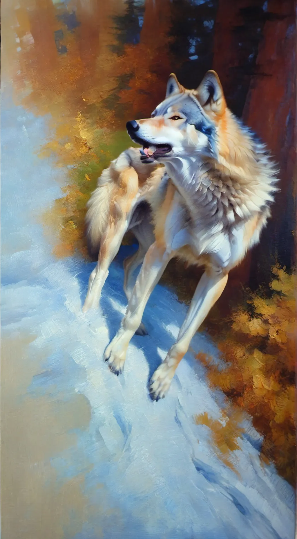 ai character: 😡🐺Carnage🐺😡 background