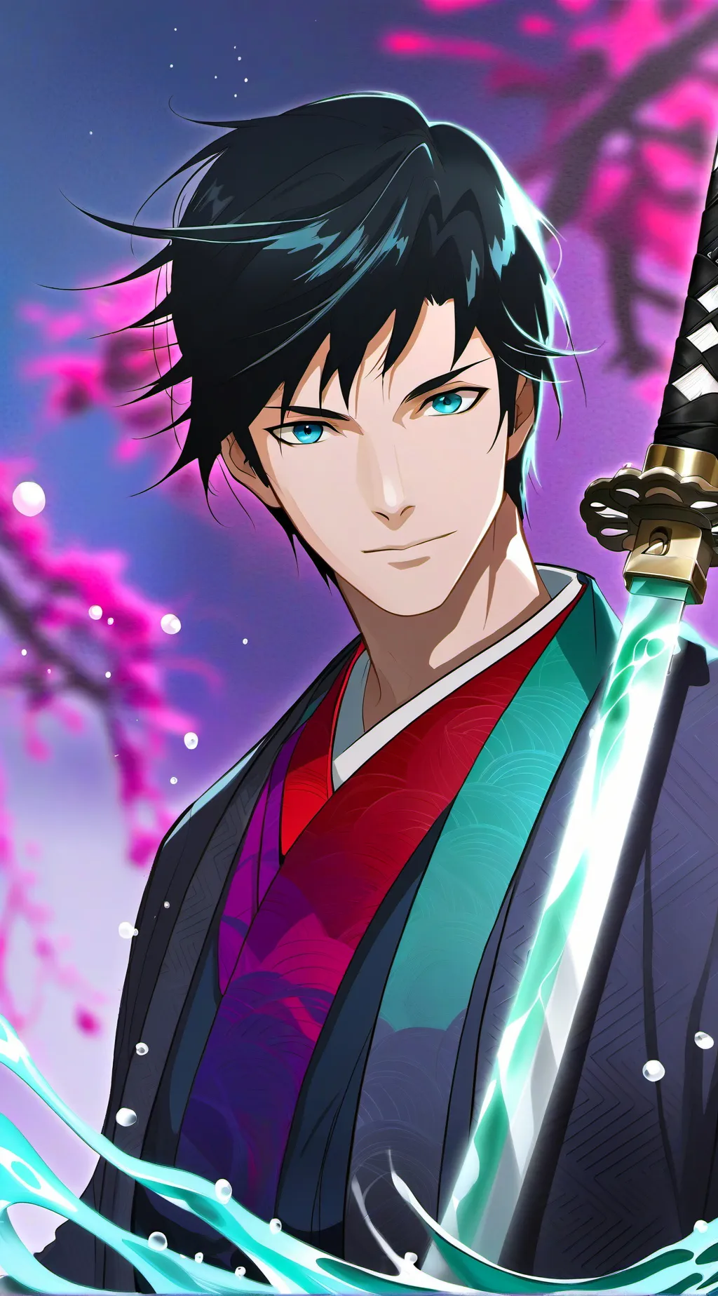 ai character: Giyu Tomioka background