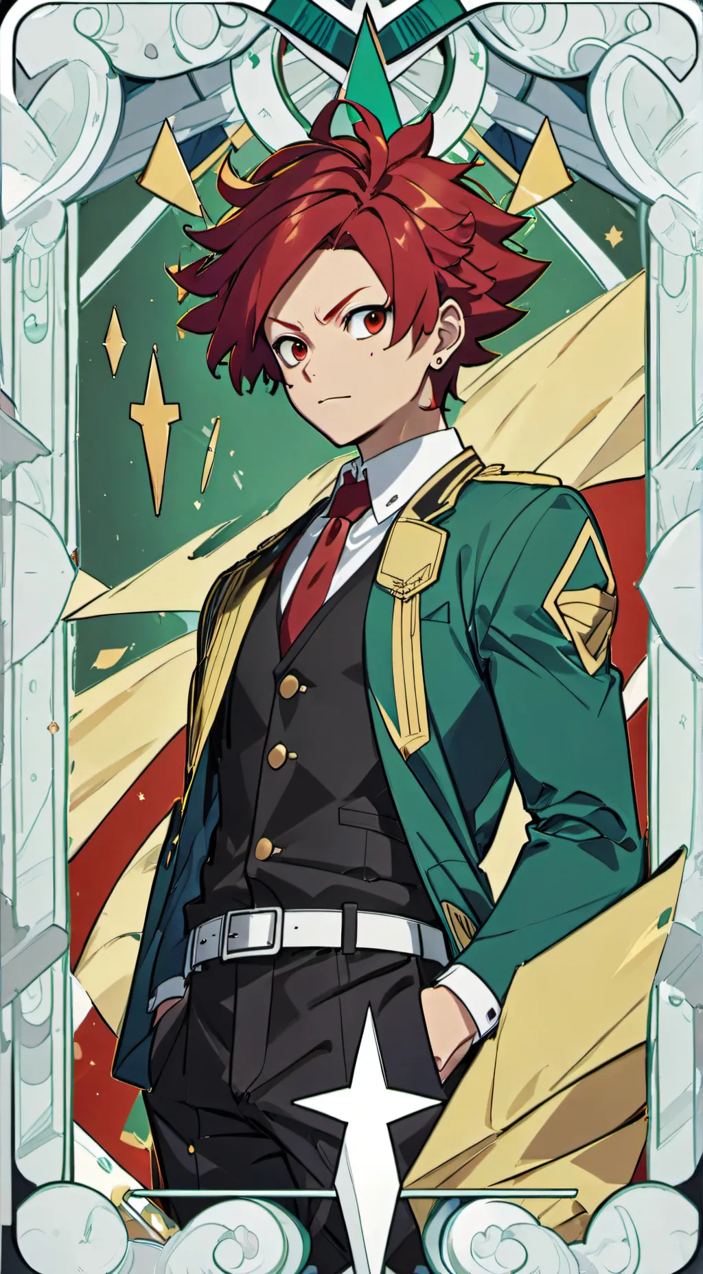 ai character: Kirishima husband background