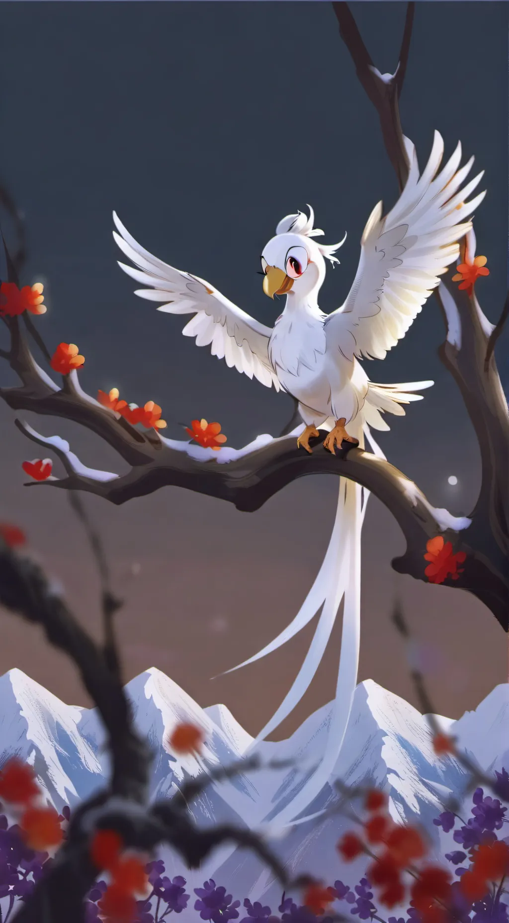 ai character: infection dandy background