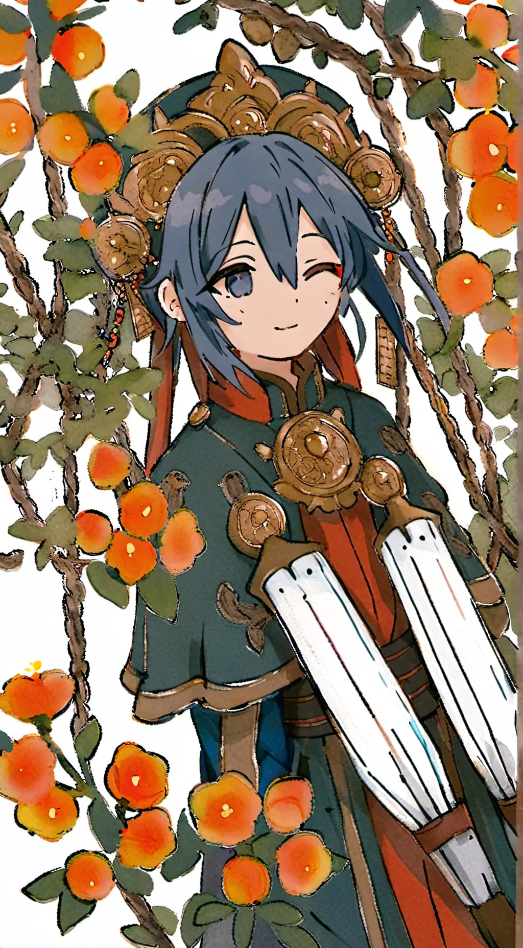 ai character: my gacha caracter  background