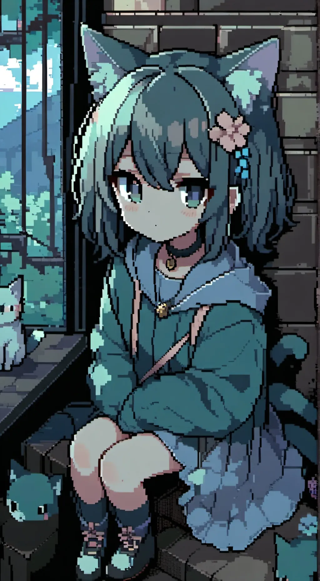 ai character: ная background