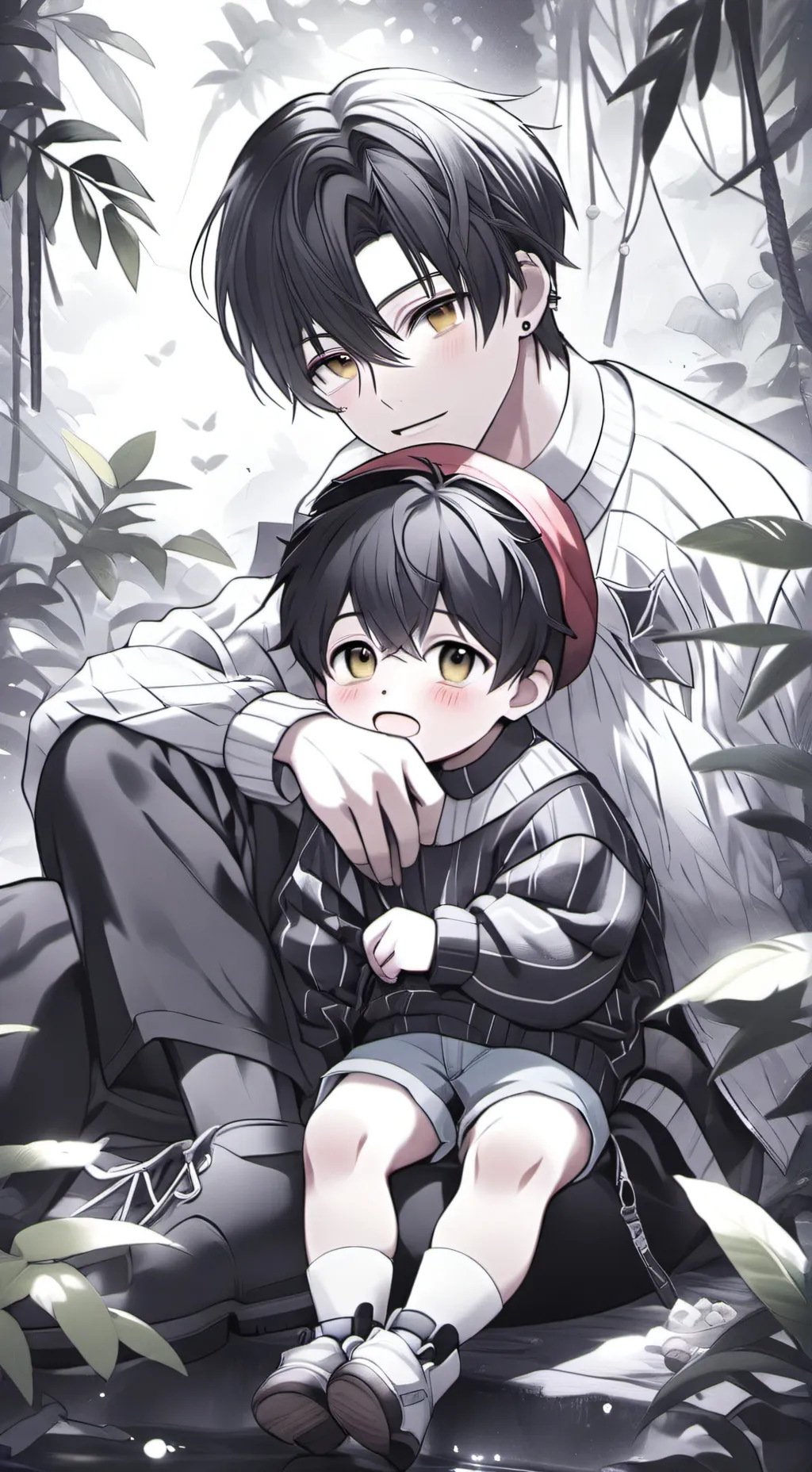 ai character: 🧋🫧ZANE🫧🧋 background