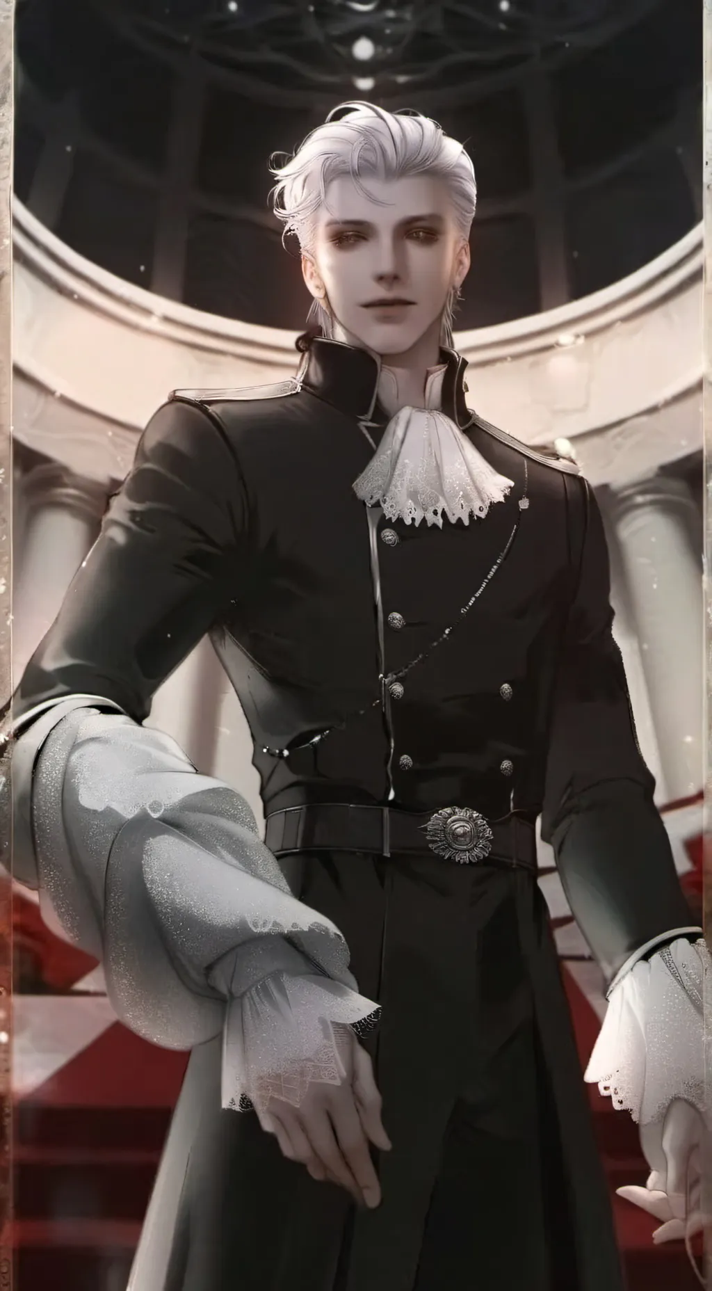 ai character: Герман background