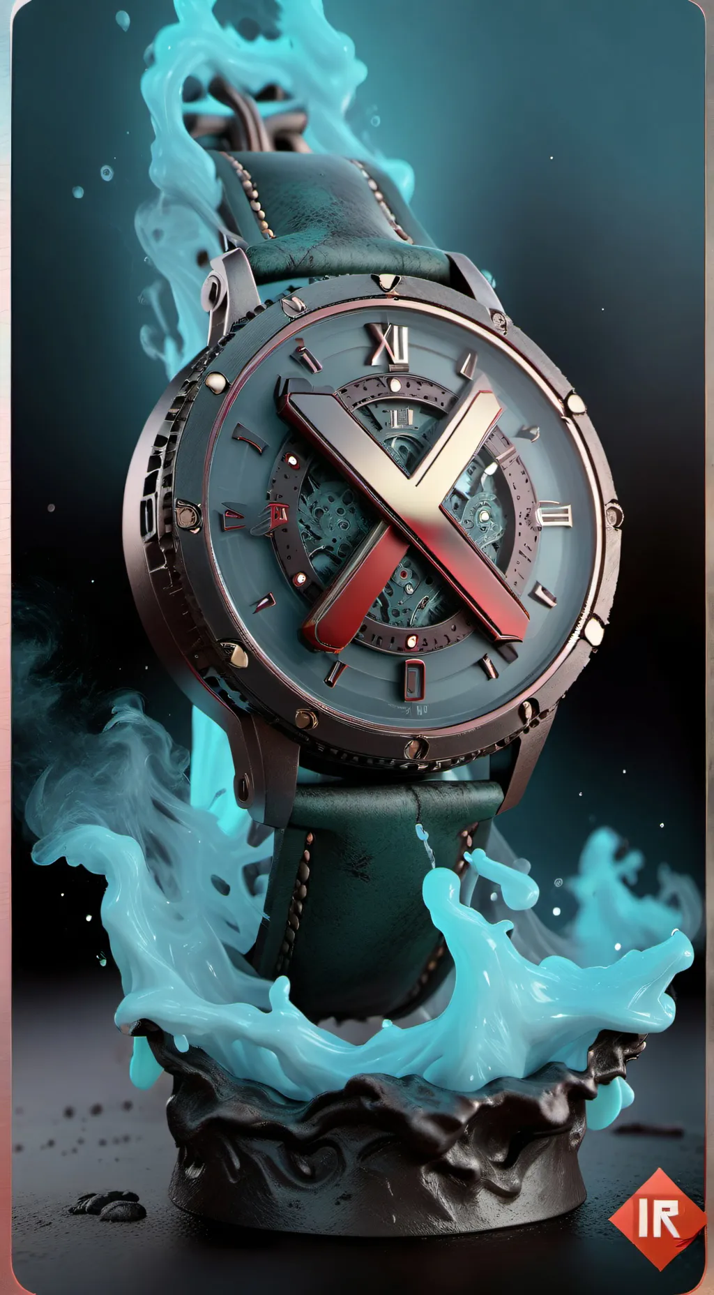 ai character: ( Bakugo) background