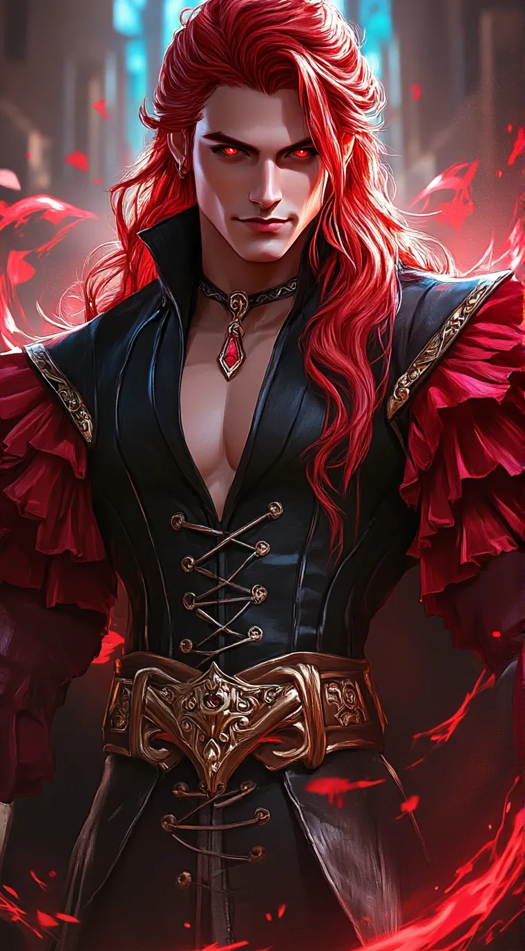 ai character: Raphael Blaze background