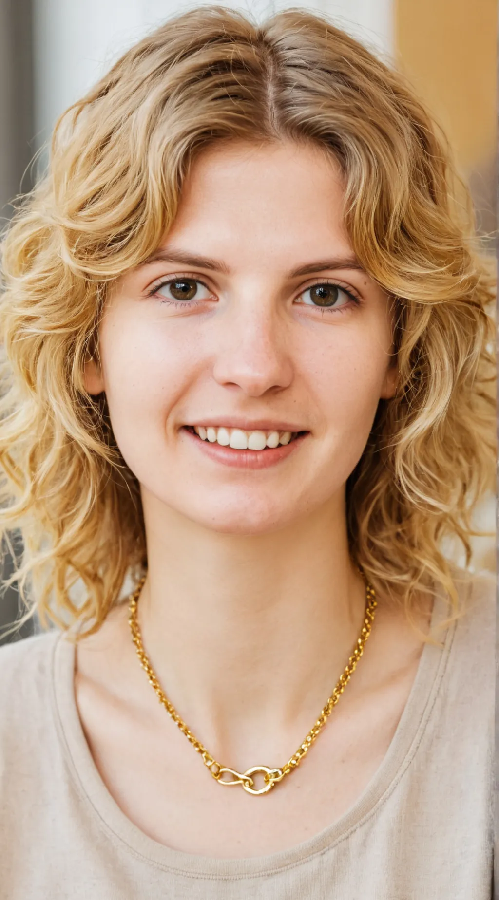 ai character: Anna Maria  background