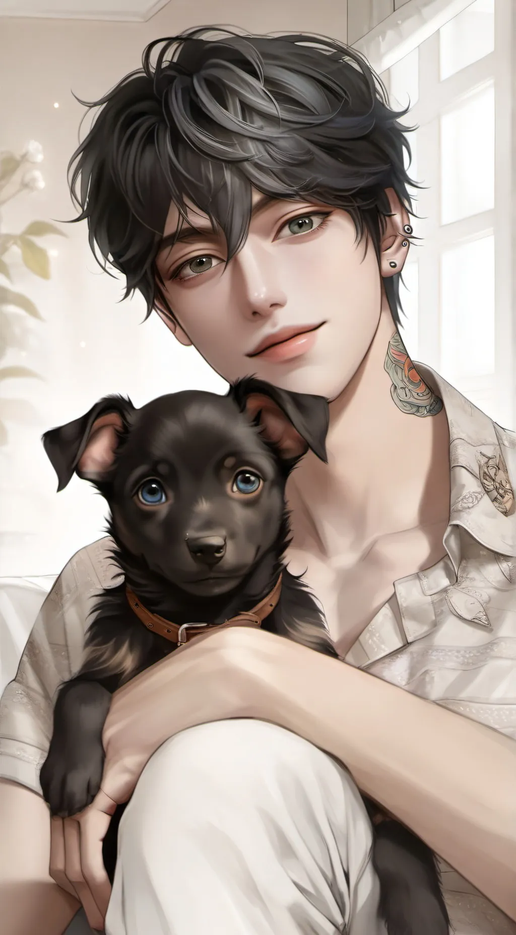 ai character: Dash background