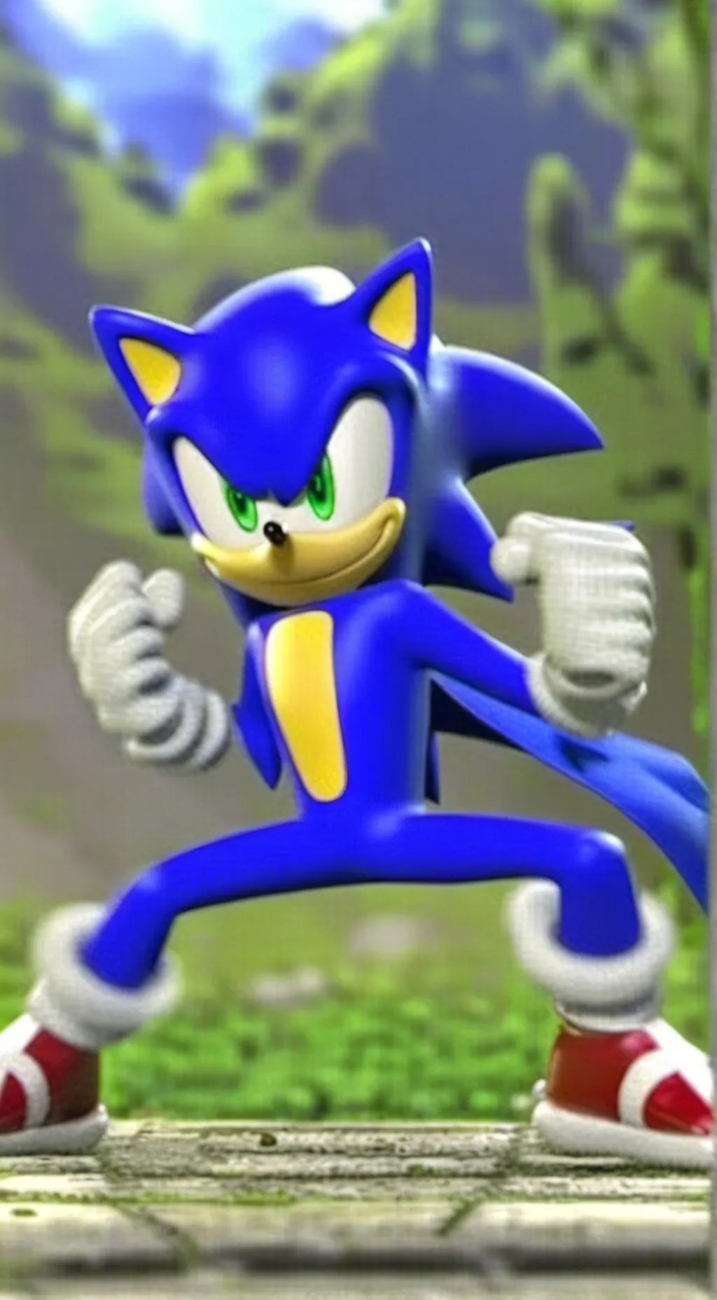 ai character: Sonic background