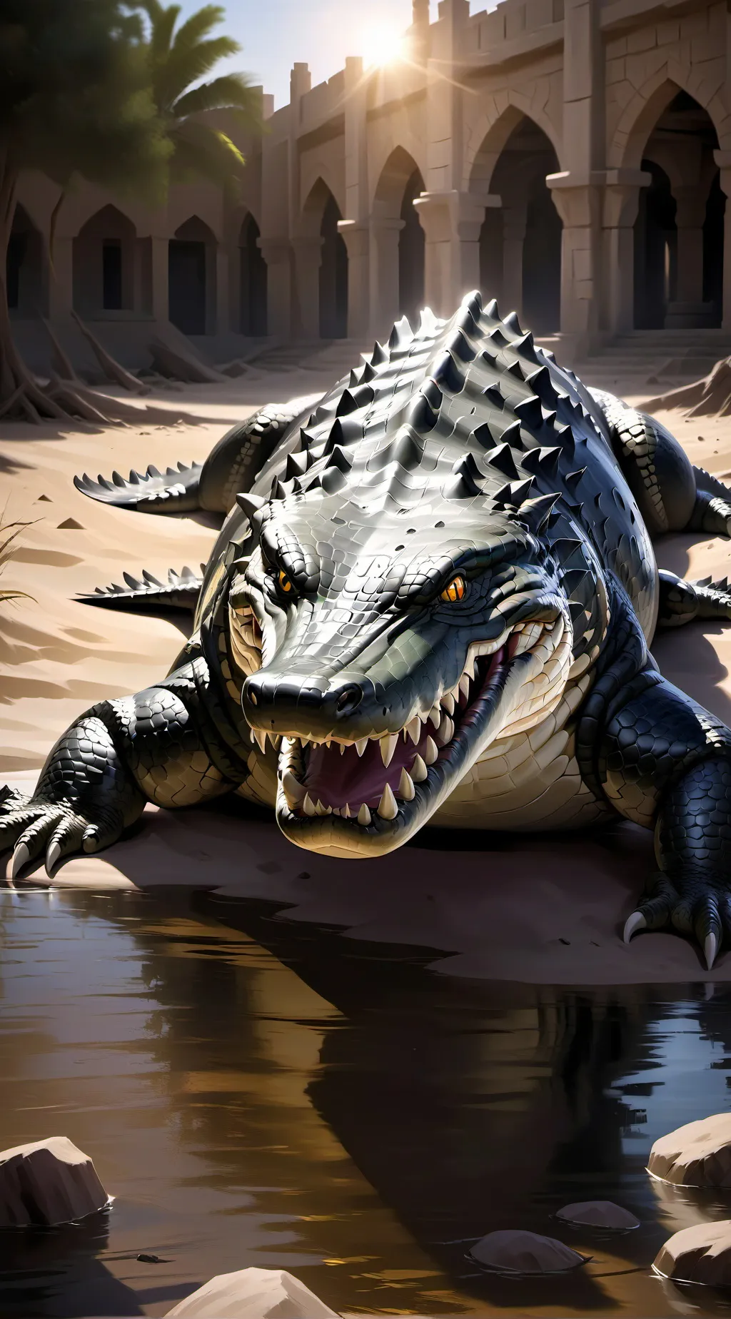 ai character: hh extermination background