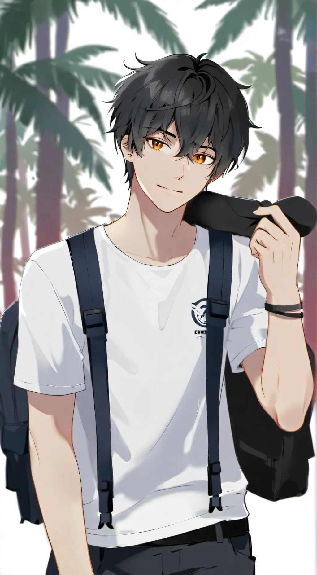 ai character: Noah, sla background