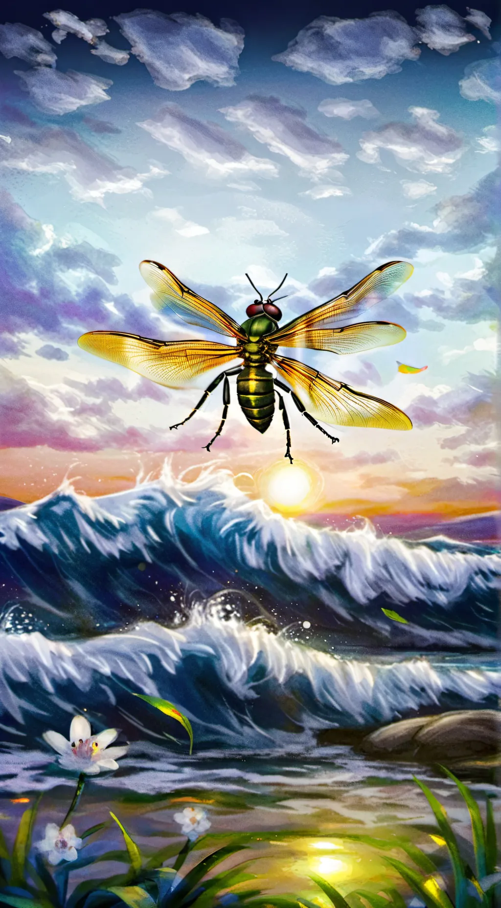 ai character: hormiga  background