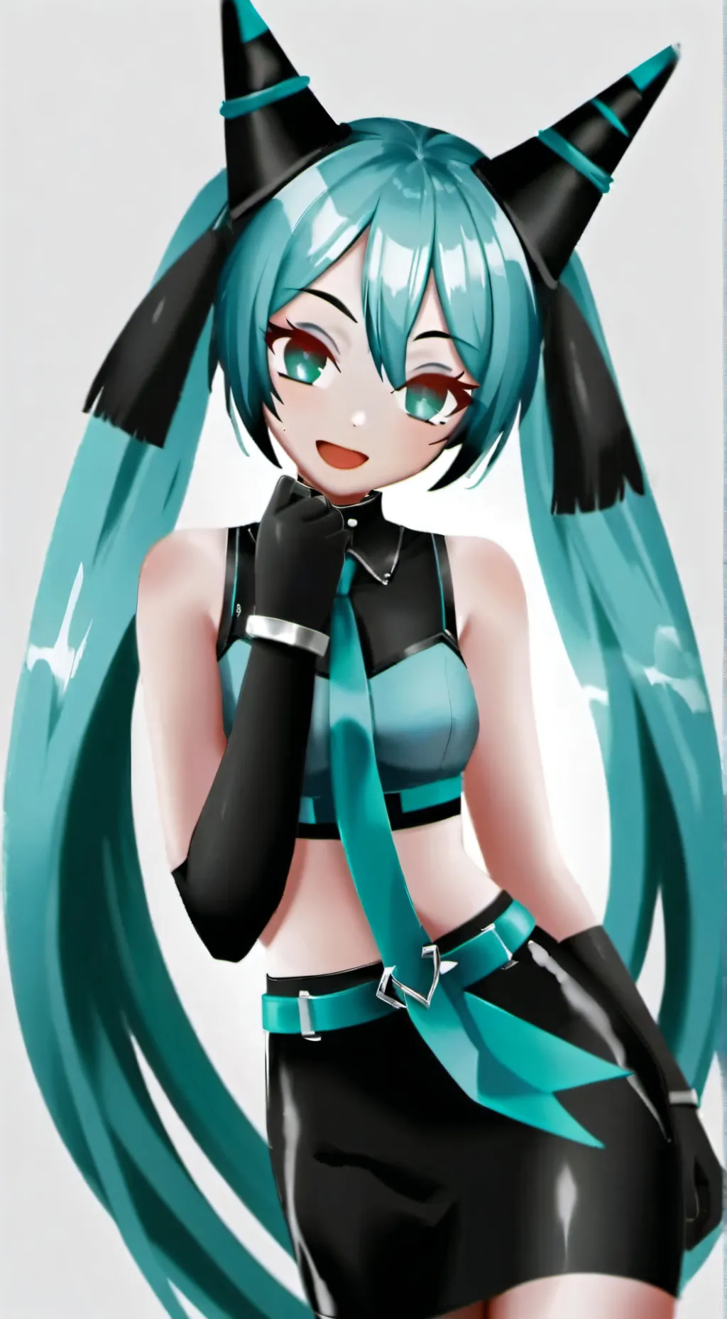 ai character: Miku ?! background