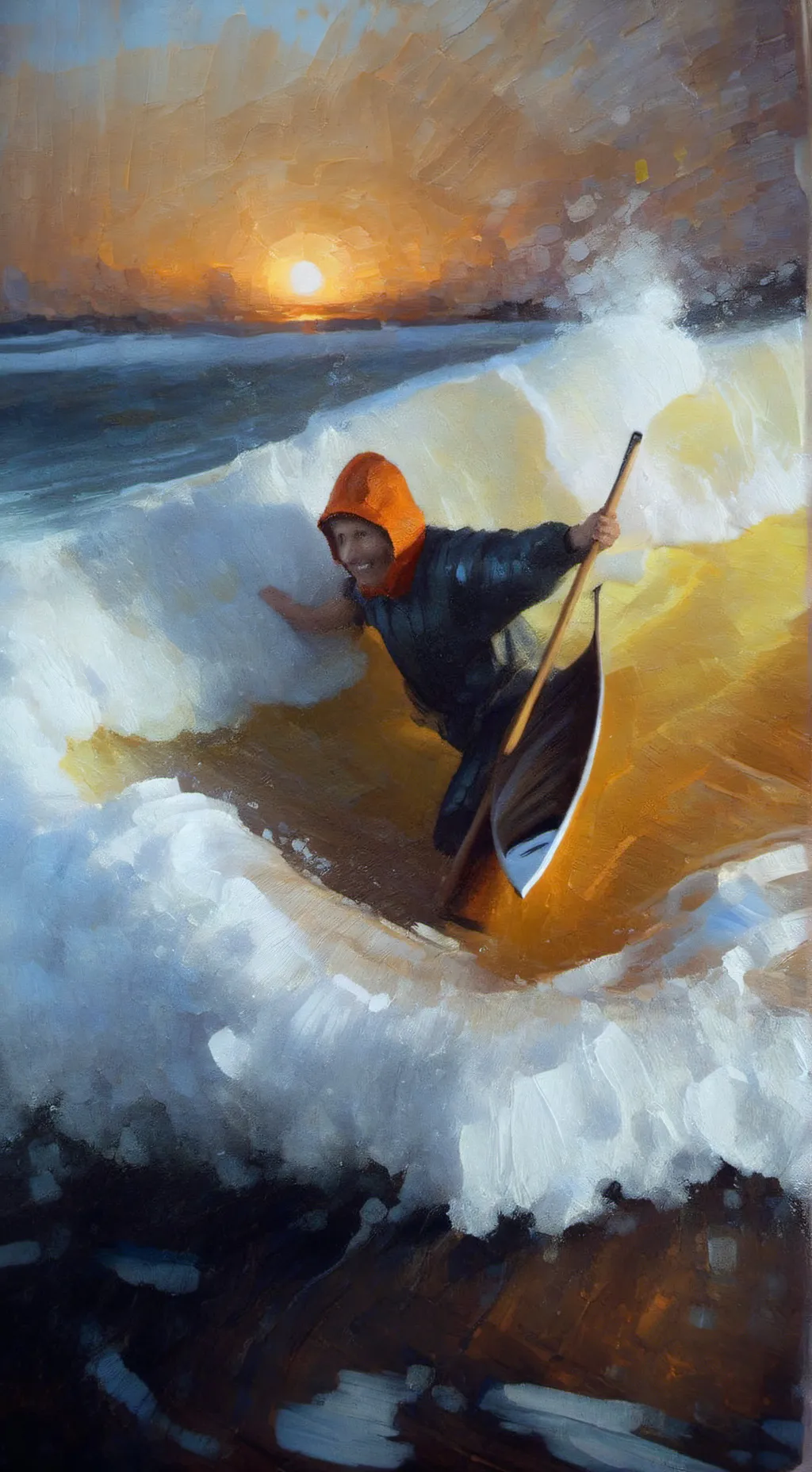 ai character: HOLA AMIGOOOS background