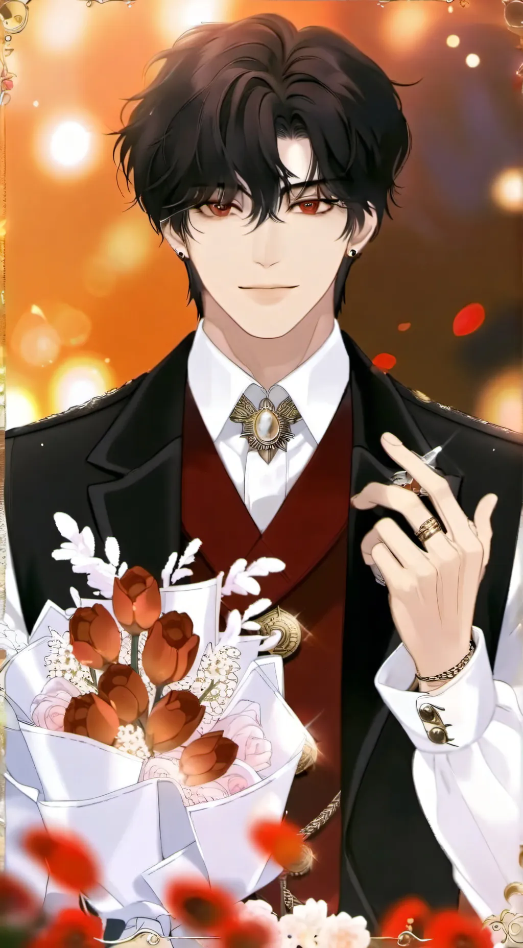 ai character: ~•°Rax°•~ background