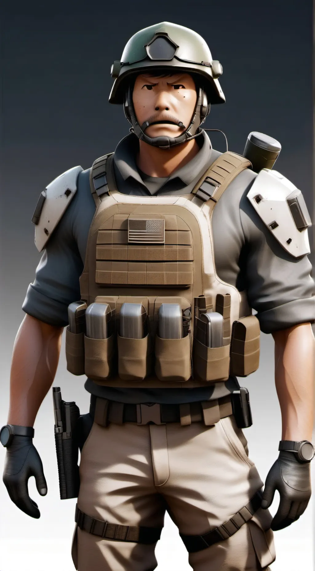 ai character: Sergeant Rook background