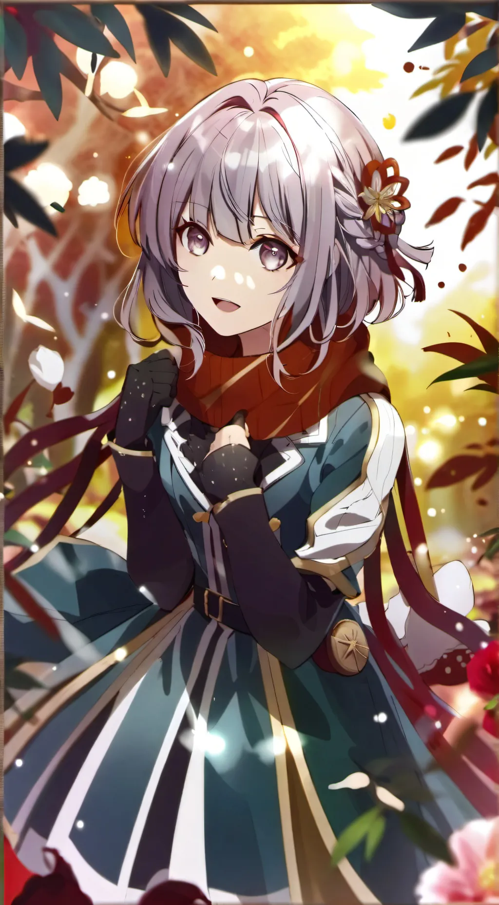 ai character: Shine background