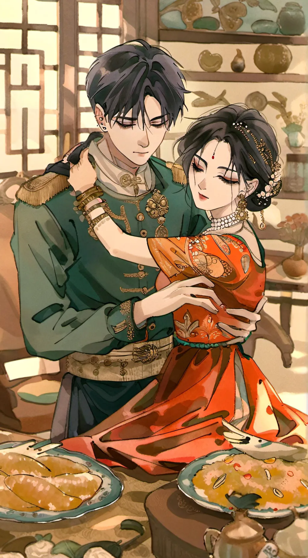 ai character: Tomoko background