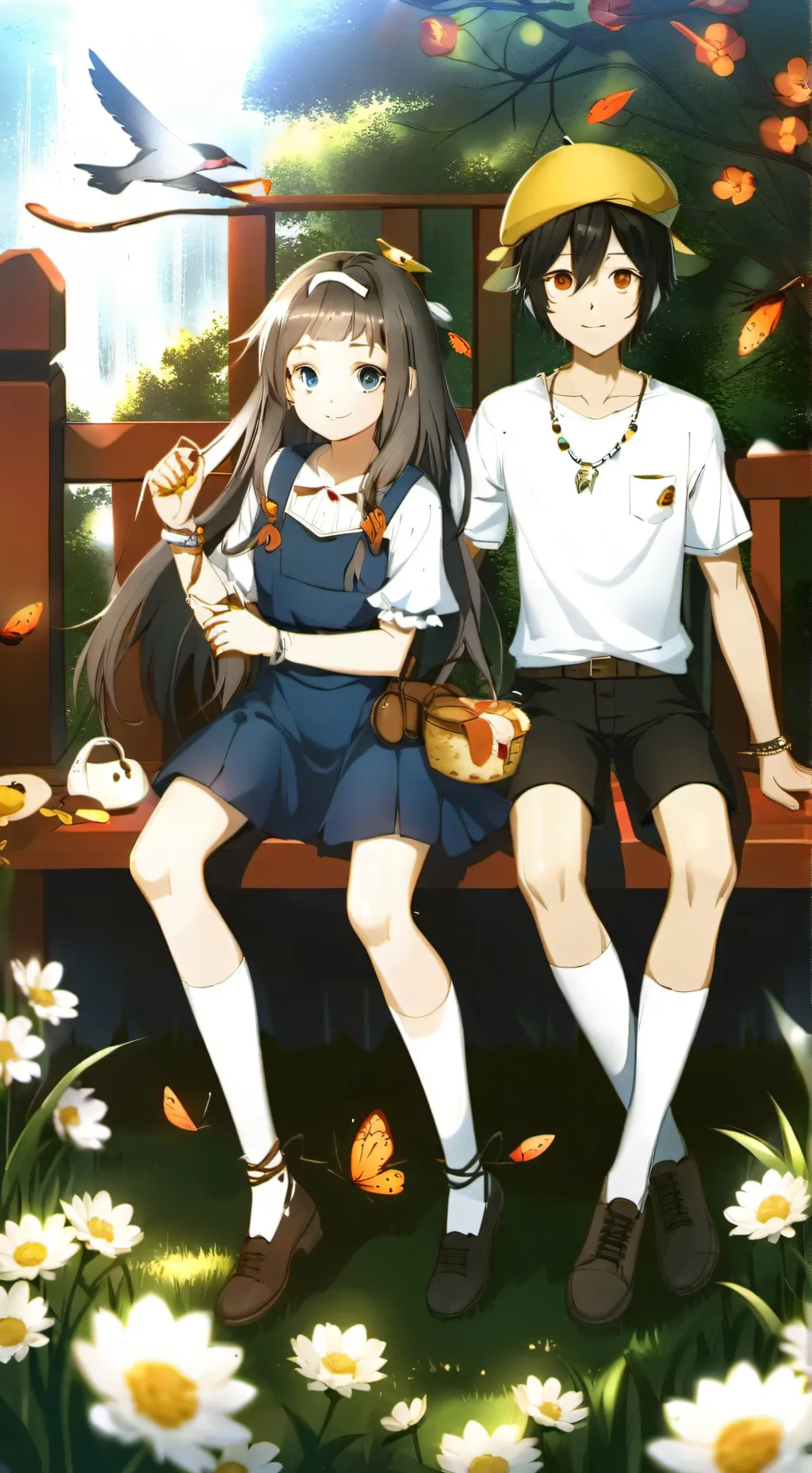 ai character: Anya forger background